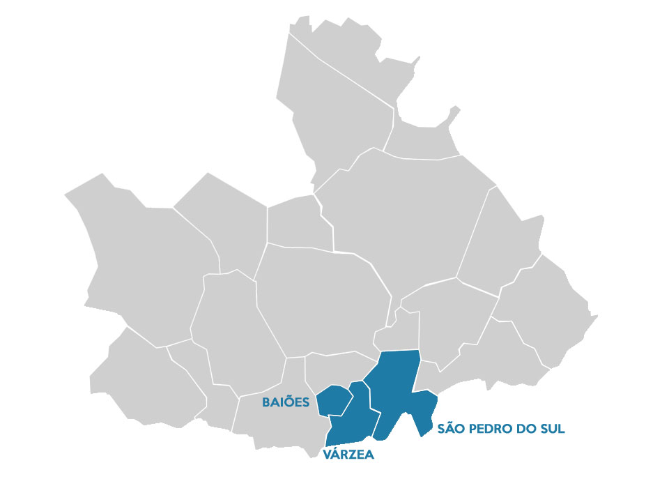 Mapa da Unio de Freguesias